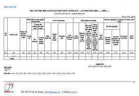 Báo Cáo Lao Động Nước Ngoài