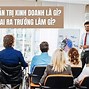 Quản Trị Kinh Doanh Thì Ra Làm Gì