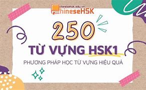 Từ Vựng Tiếng Trung Hsk1 Và Cách Đọc